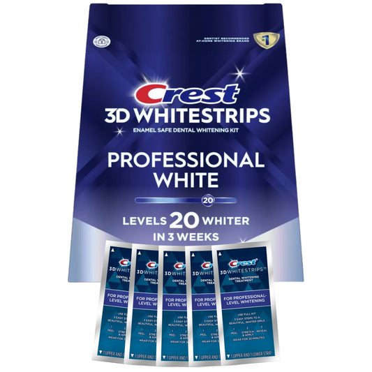 Benzi de albire Crest For Professional-Level Whitening – 5 plicuri, 10 benzi